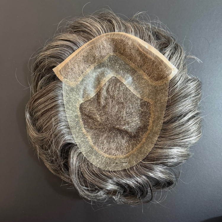 پروتز مو سینمایی جلوتور آنکارایی بلیچ اورجینال 18x23 رنگ 50 درصد سفیدی