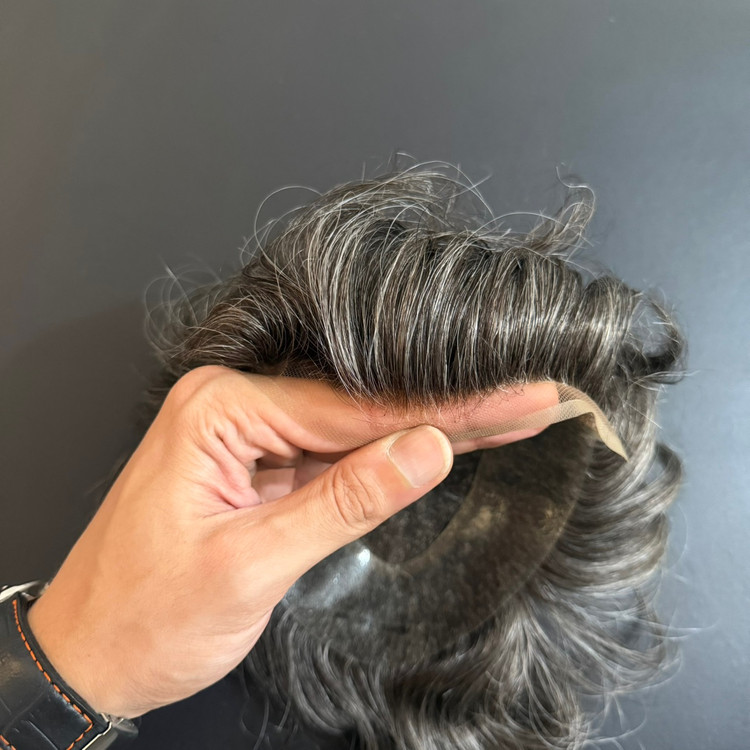 پروتز مو سینمایی جلوتور آنکارایی بلیچ اورجینال 16x22 رنگ 40 درصد سفیدی