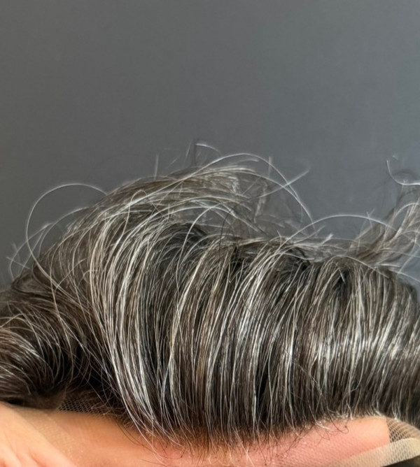 پروتز مو سینمایی جلوتور آنکارایی بلیچ اورجینال 16x22 رنگ 40 درصد سفیدی