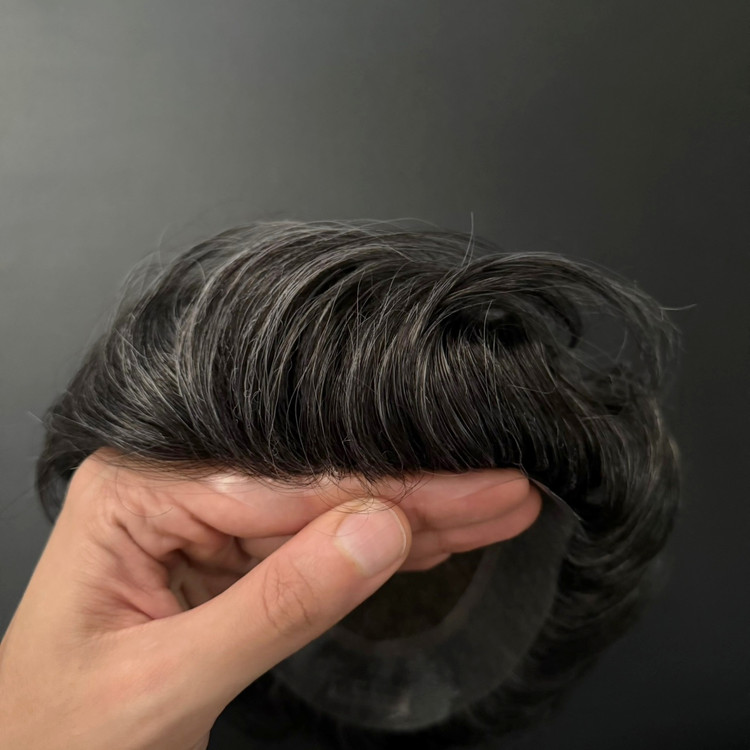 پروتز مو دورسیلیکون نیوزلندی اورجینال 17x23 رنگ 30 درصد سفیدی